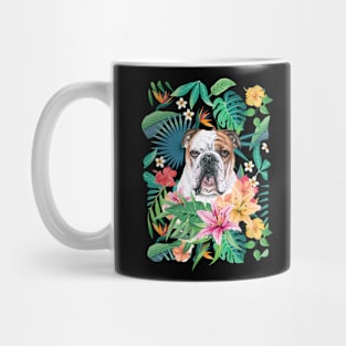 Tropical Brindle English Bulldog 2 Mug